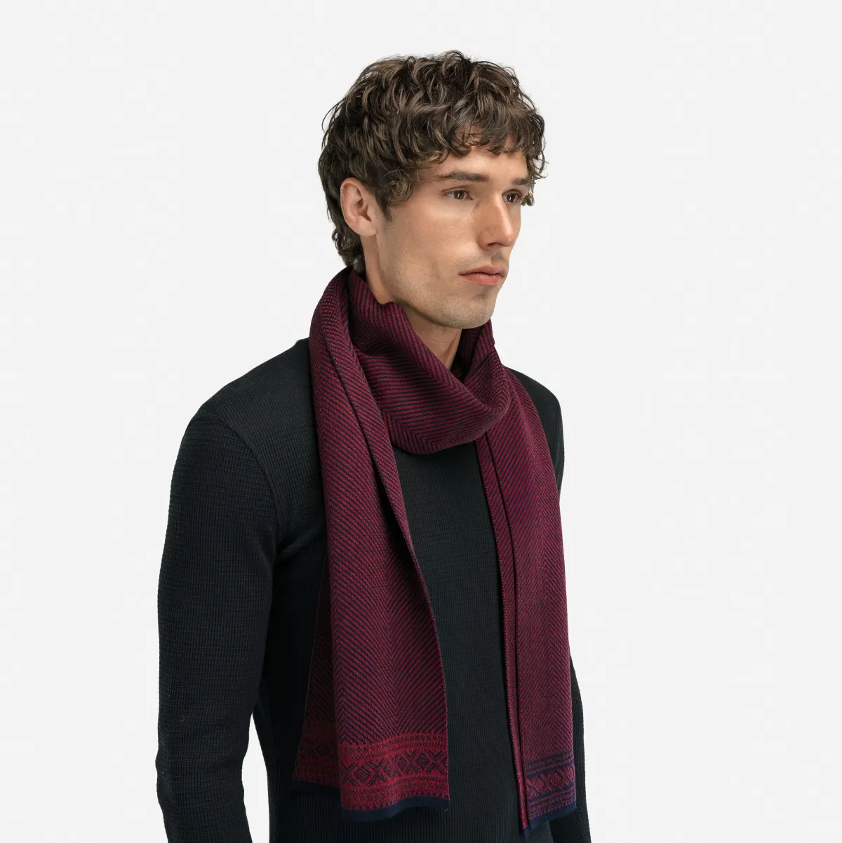 Vesterheim Winterwear | Men-Cortina Scarf from Dale of Norway
