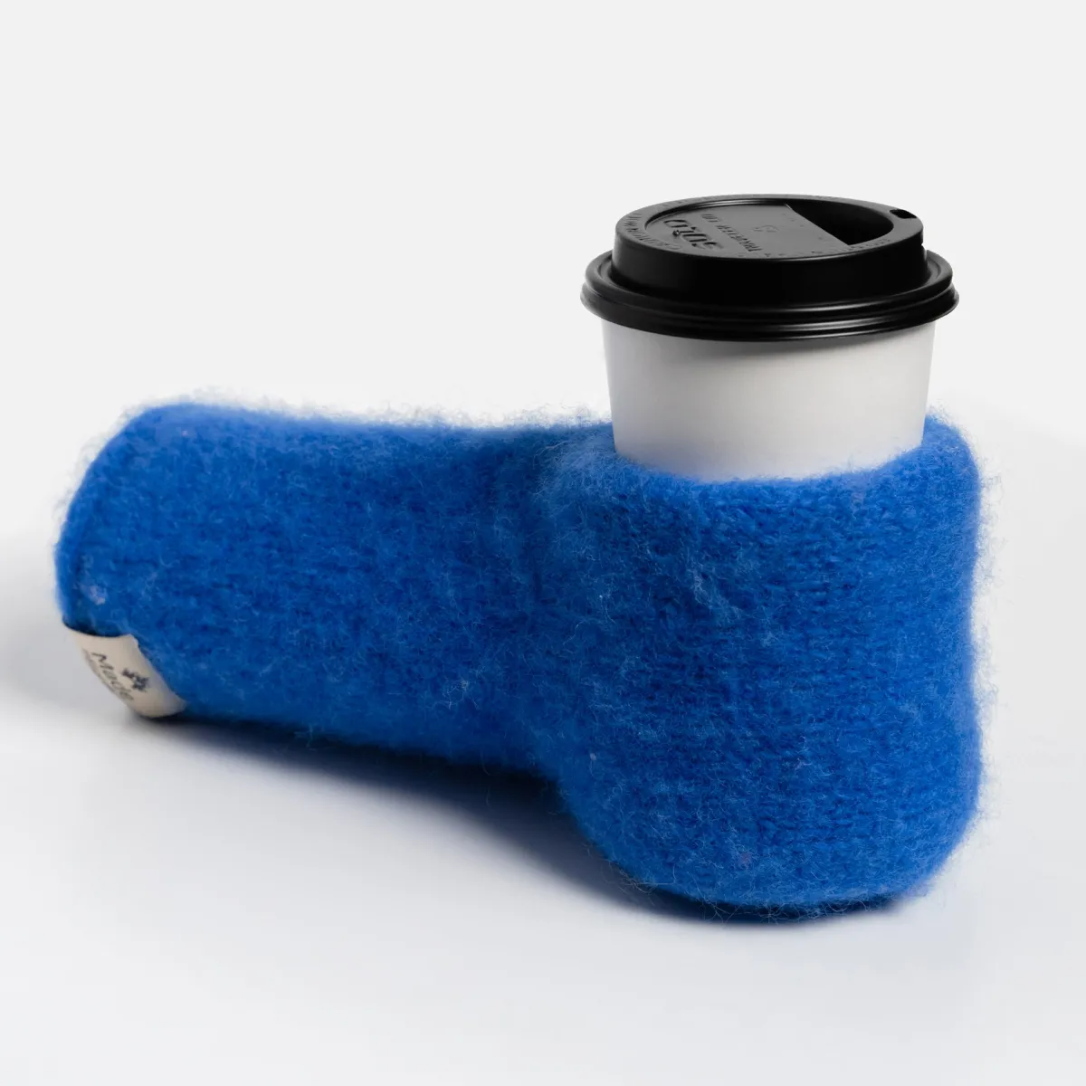 Vesterheim Winterwear-Felted Drink Mitten with Norwegian Colors