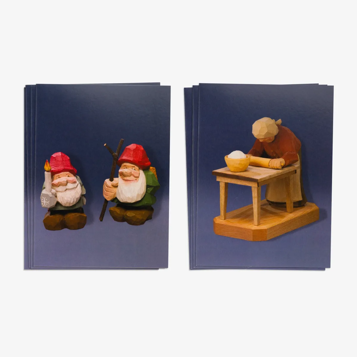 Vesterheim Card Packets-Flat-Plane Figure Carving by Harley Refsal - Collection Card Set