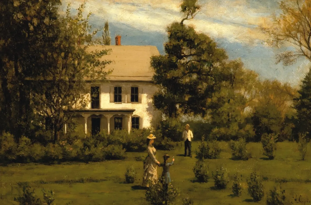 Vesterheim Giclee Reproduction Prints-Giclée Print from 's Collections - Koren Parsonage by Herbjorn Gausta