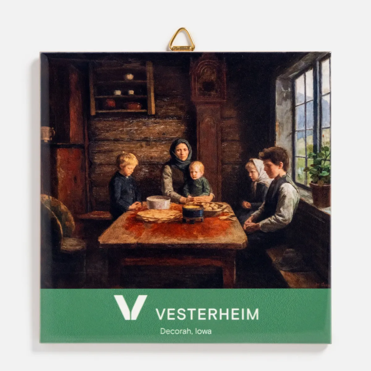 Vesterheim Trivets & Coasters-Grace Before the Meal Trivet