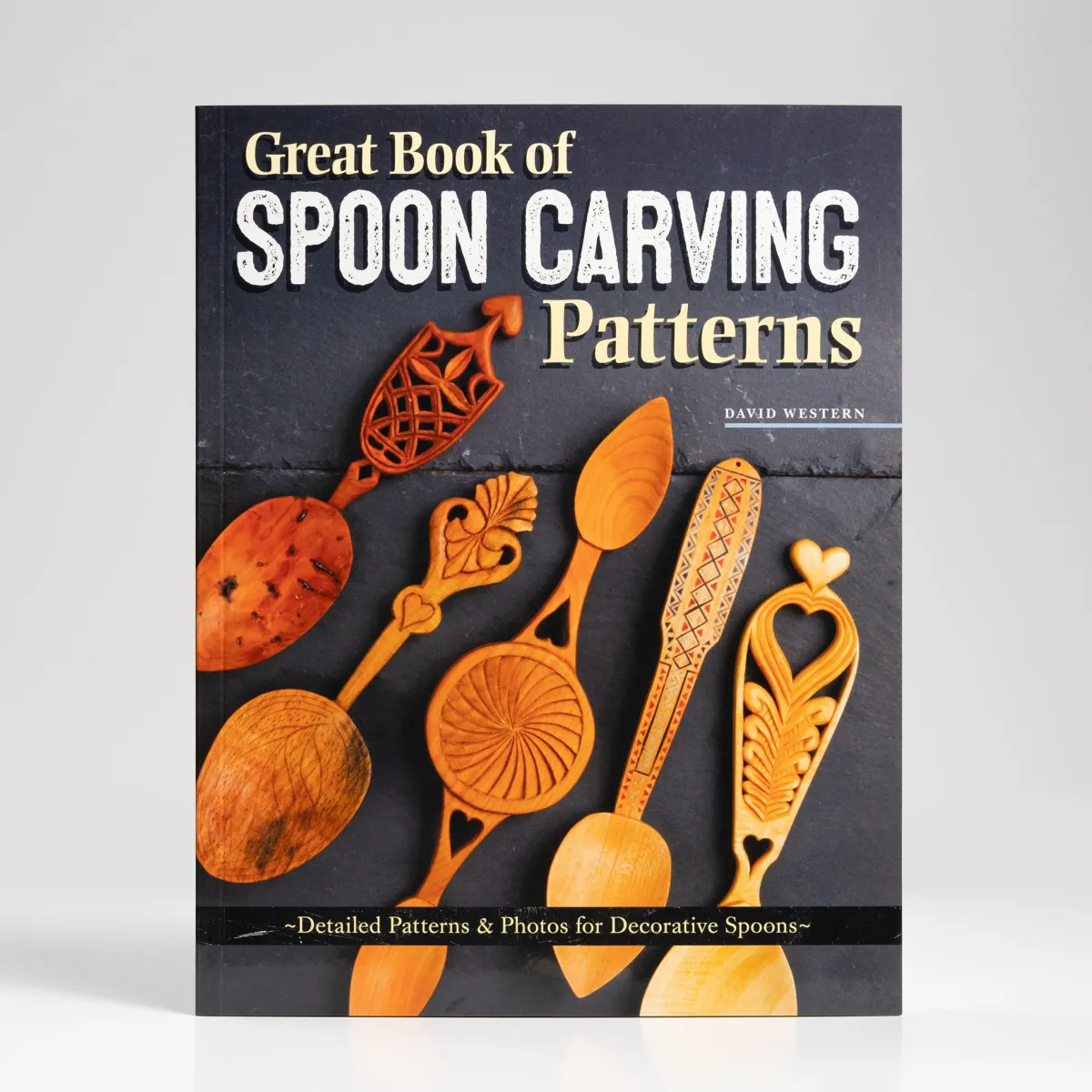 Vesterheim Woodworking-Great Book of Spoon Carving Patterns: Detailed Patterns and Photos for Decorative Spoons by David Western
