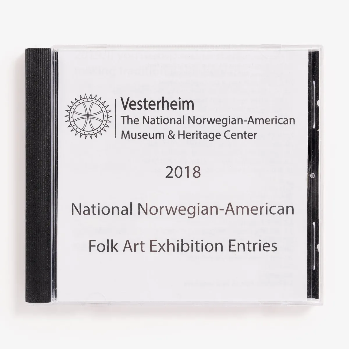Vesterheim Instruction Dvds & Cds-2018 National Exhibition of Folk Art in the Norwegian Tradition - CD of Images