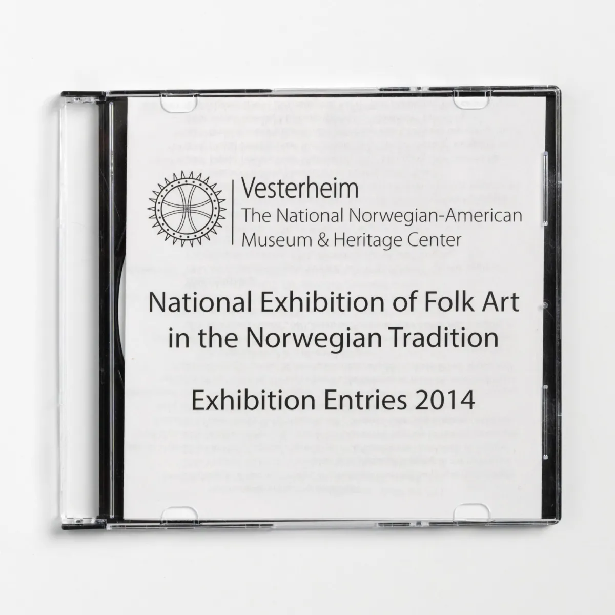 Vesterheim Instruction Dvds & Cds-2014 National Exhibition of Folk Art in the Norwegian Tradition - CD of Images