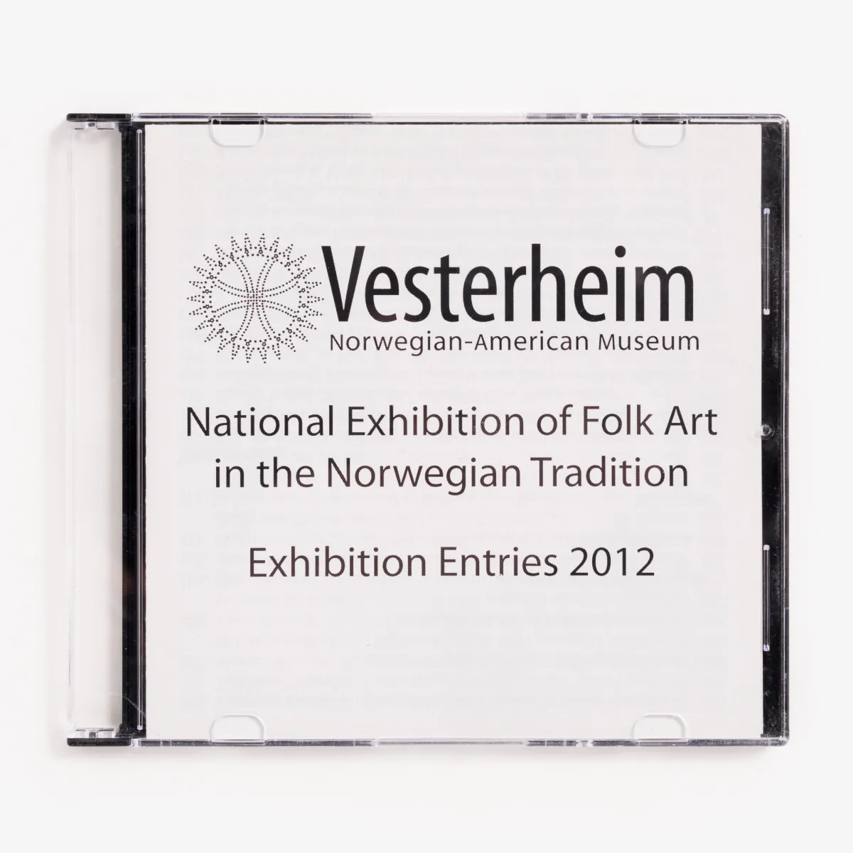Vesterheim Instruction Dvds & Cds-2012 National Exhibition of Folk Art in the Norwegian Tradition - CD of Images