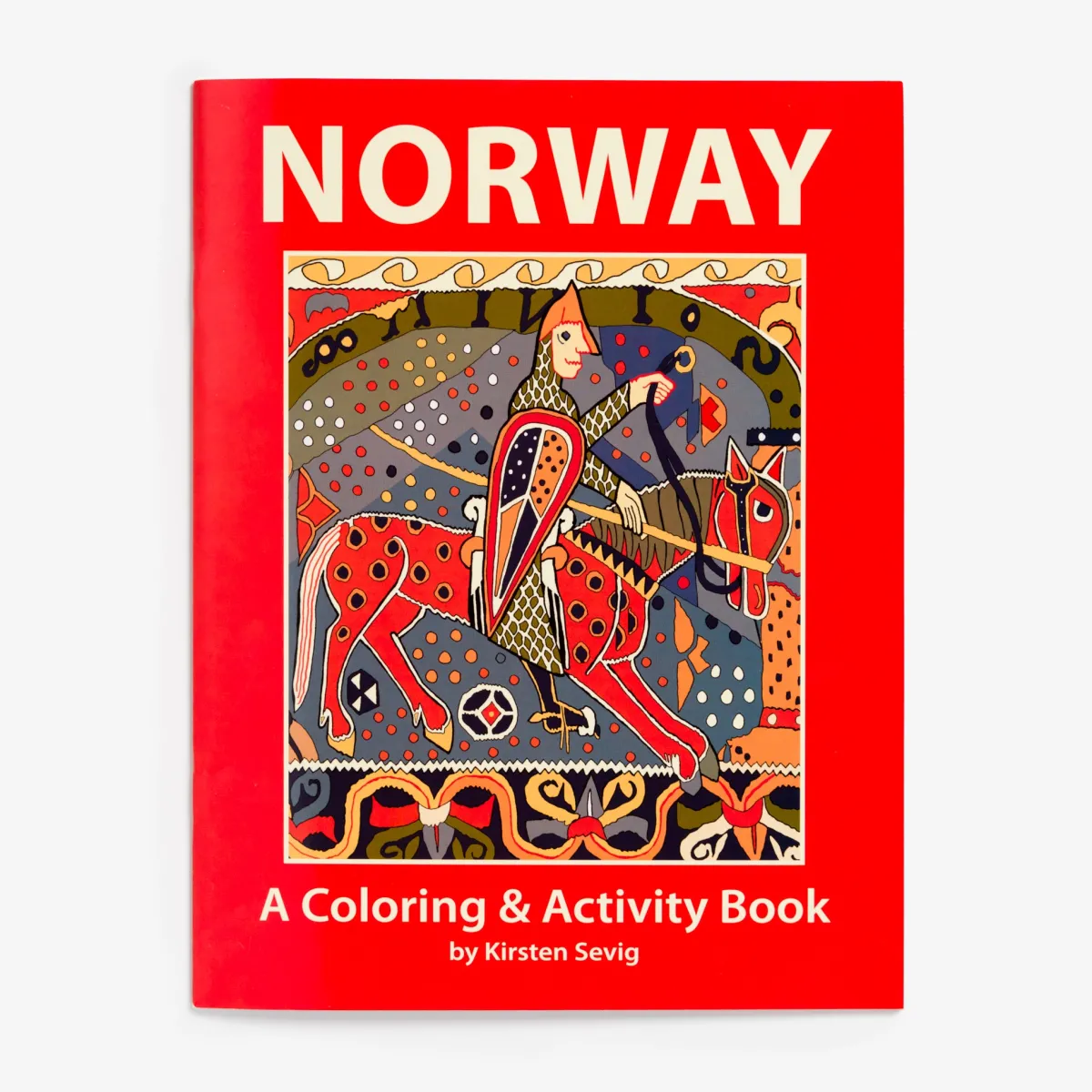 Vesterheim Toys | Children-Norway Coloring & Activity Book by Kirsten Sevig