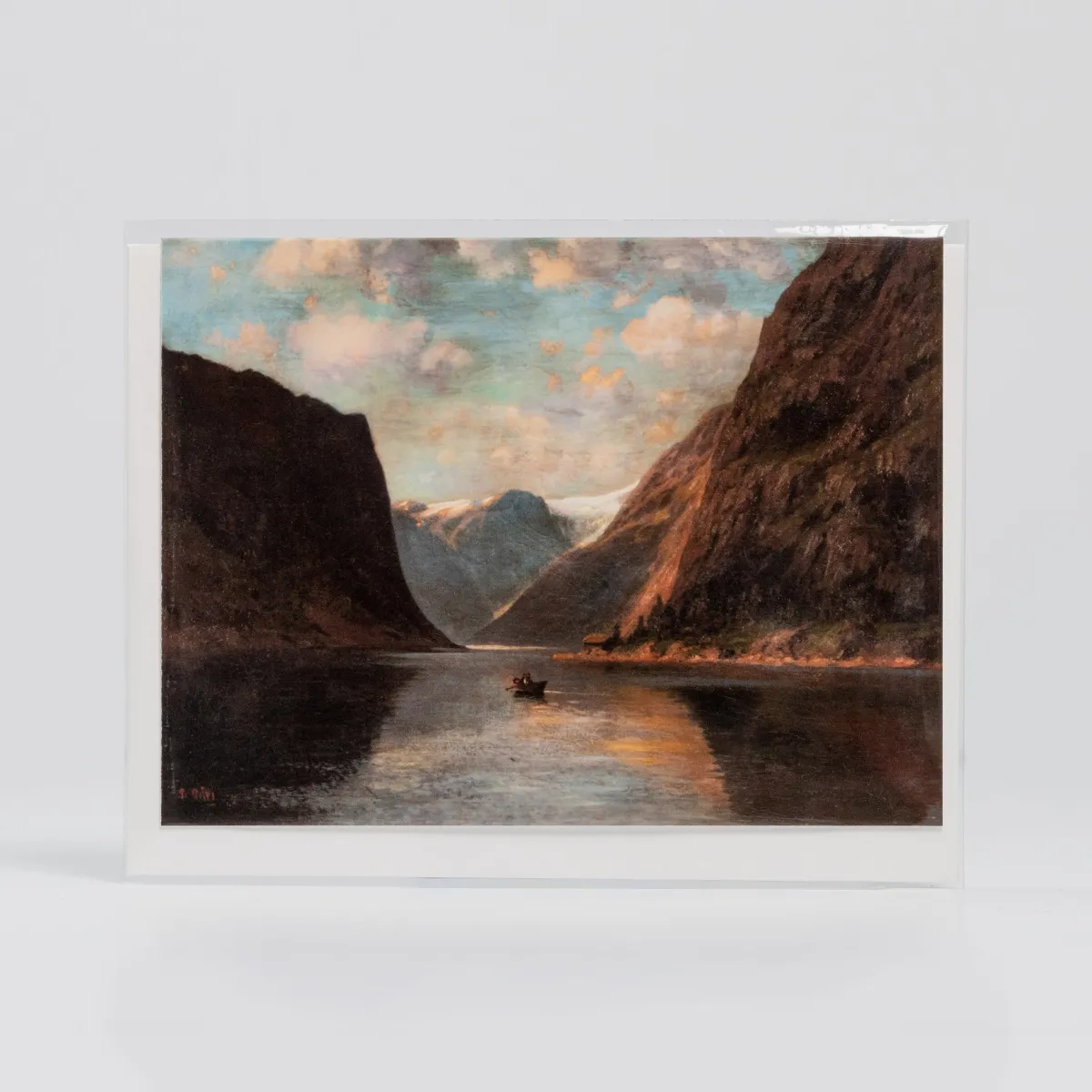 Vesterheim Single Cards-Norwegian Landscape By Erik Petri - Collection Card