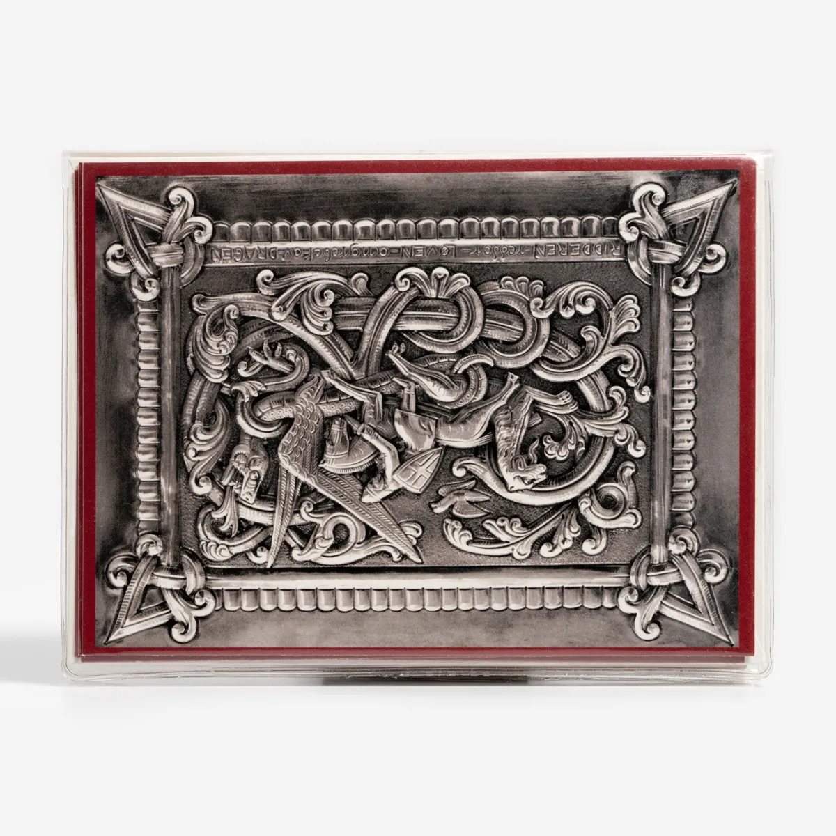 Vesterheim Card Packets-Norwegian Silver Box by Henrik Bertram Møller - Collection Card Set