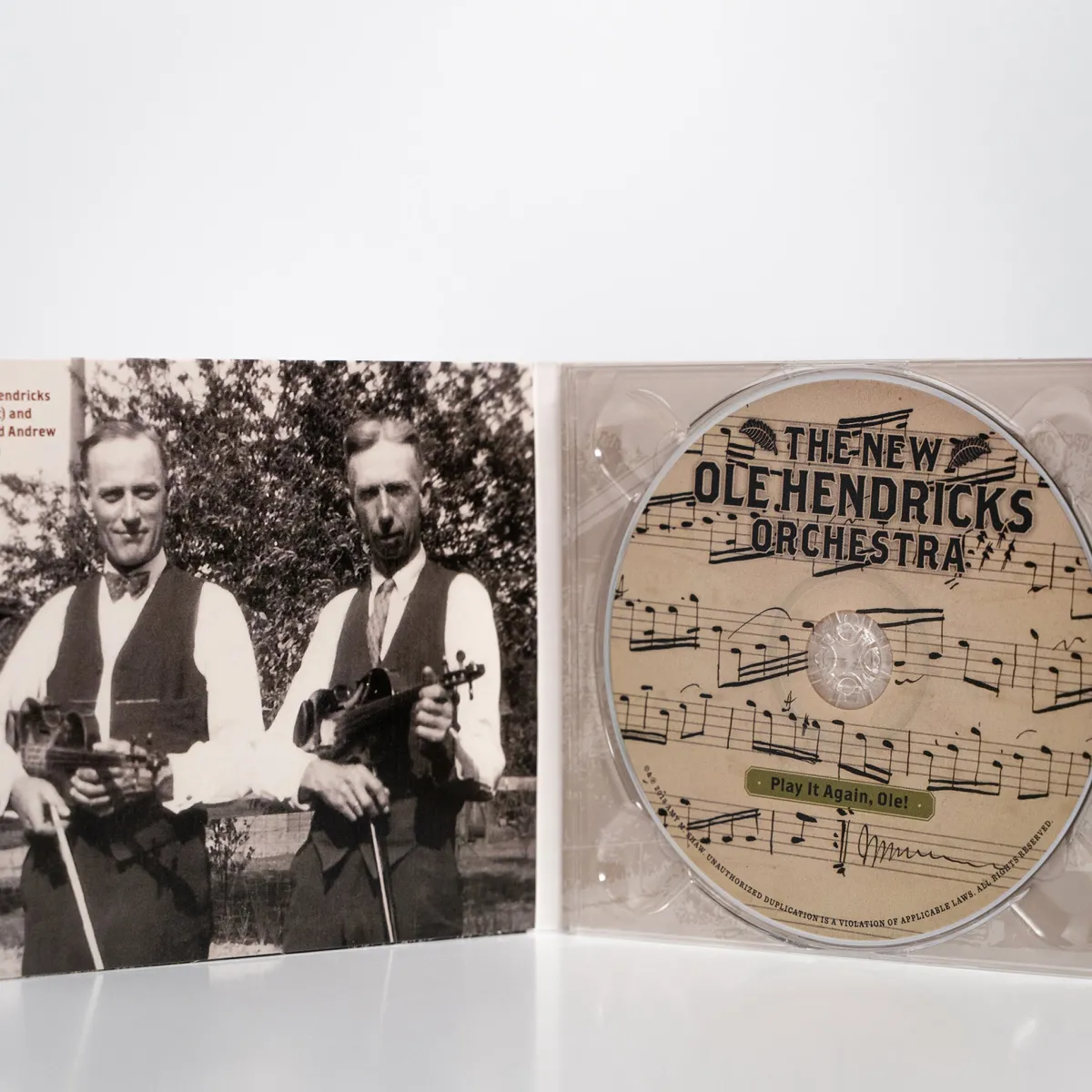 Vesterheim Music & Movies-Play It Again, Ole! by The New Ole Hendricks Orchestra CD