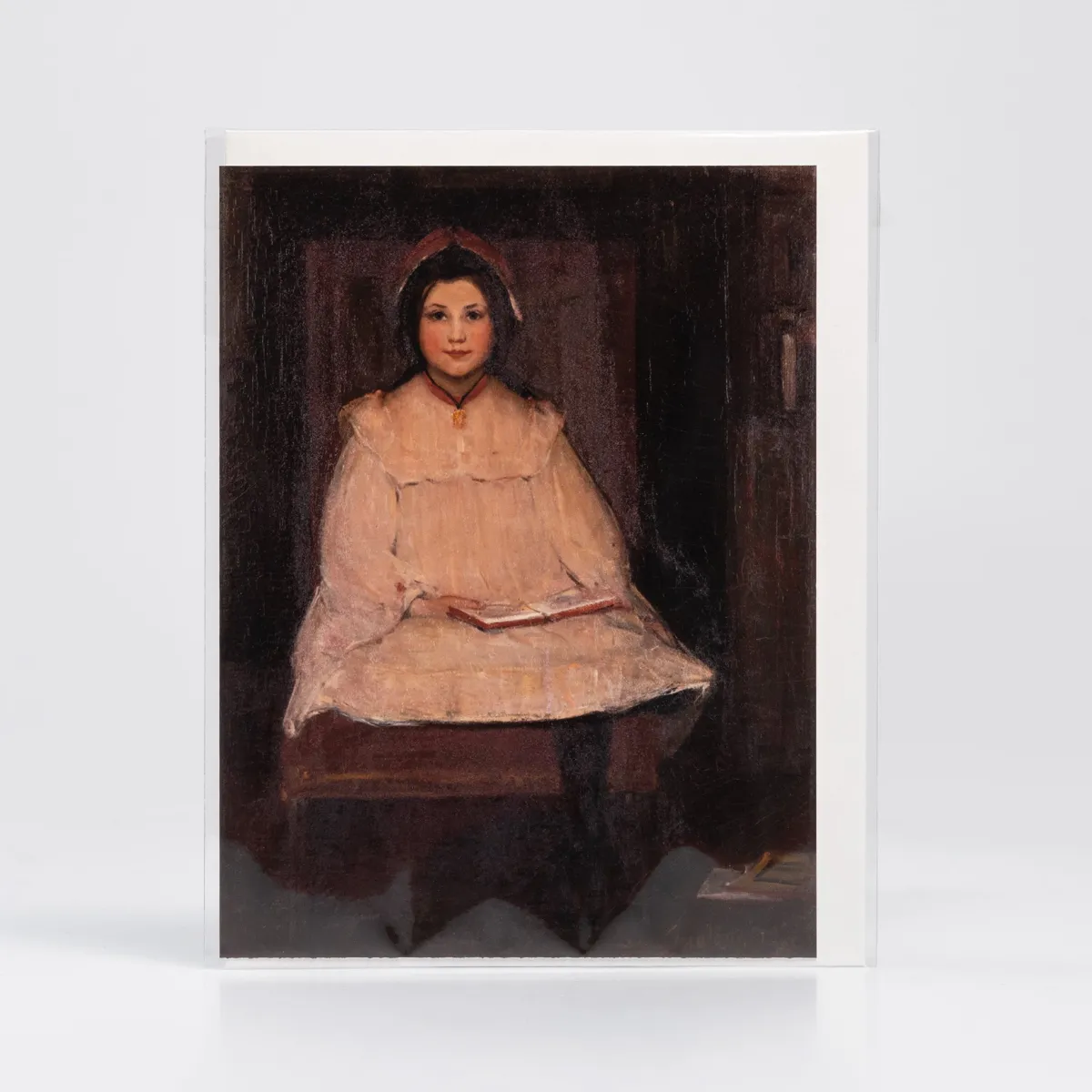 Vesterheim Single Cards-Portrait of a Young Girl By Lena Qualley - Collection Card
