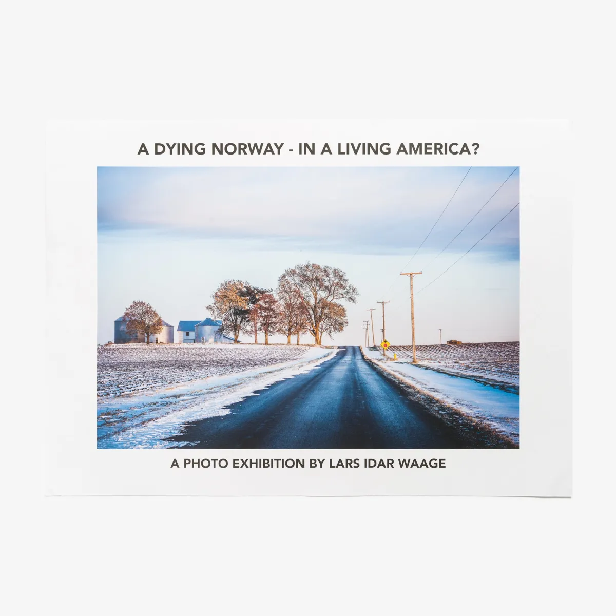 Vesterheim Photography & Prints-Poster from "A Dying Norway in a Living America" - Lars Idar Waage