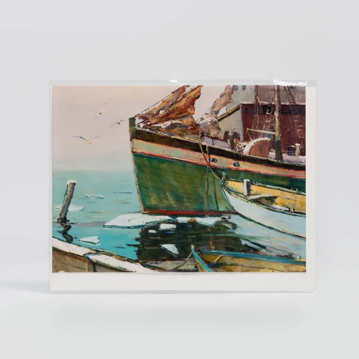 Vesterheim Single Cards-Tied Up Near Coney Island By Nord Finn - Collection Card